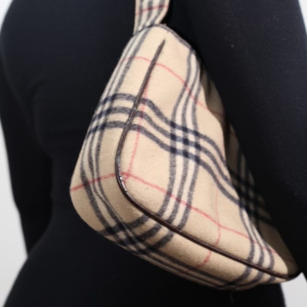 Burberry Nova Check Handbag Bag Purse